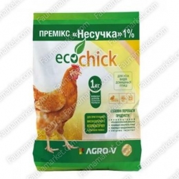 Премикс ECOCHICK несушка 1%, 1кг - Витамины для сельскохозяйственных животных