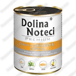 Dolina Noteci Premium консерва для взрослых собак Утка и тыква -  Консервы для собак Dolina Noteci   
