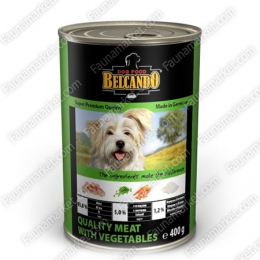 Belcando консерви для собак добірне м'ясо з овочами - Корм для білих собак