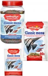 CLASSIC FISH MENU сухой корм для рыб -  Корм для рыб -   Вид: Палочки  