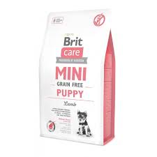 Brit Care GF Mini Puppy Lamb для щенков мелких пород -  Сухой корм для собак -   Вес упаковки: 5,01 - 9,99 кг  