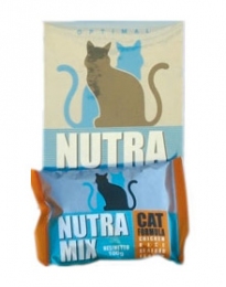 Nutra Mix Optimal сухой корм для кошек с курицей и рисом -  Сухой корм для кошек -   Вес упаковки: 5,01 - 9,99 кг  