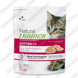 TRAINER NATURAL KITTEN With Fresh Chicken сухой корм для котят -  Сухой корм для кошек -   Возраст: Котята  