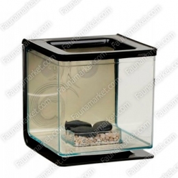 Аквариум для петушков черный 2 л, Hagen 13401 -  Нано аквариумы 