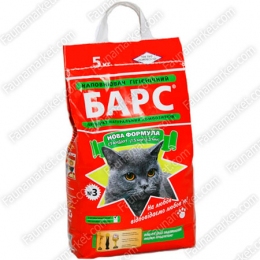 Барс стандарт №3 наповнювач для котів -  Мінеральний наповнювач для котячого туалету 