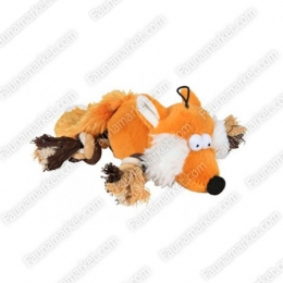 Лисиця плюшева з пищалкою Trixie 35919 - Іграшки для собак