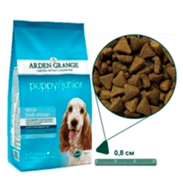 Arden Grange Puppy Junior для щенков от 2-х месяцев -  Сухой корм для собак -   Класс: Беззерновой  