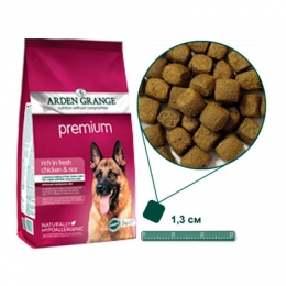 Arden Grange Adult Dog Premium для привередливых собак -   