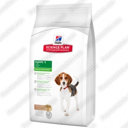Hills SP Puppy Medium Breed с ягненком и рисом для щенков средних пород до 1 года -  Сухой корм для собак -   Ингредиент: Ягненок  