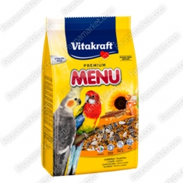 Корм для средних попугаев Vitakraft Menu -  Корма для птиц -   Для кого: Средние попугаи  