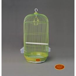 Клетка для птиц A309D ВЫСОКАЯ золото Золотая Клетка -  Клетки для попугаев -   Вид крыши: Круглая  