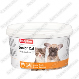 Junior Cal для растущих щенков и котят 200г -  Витамины для щенков - Beaphar     