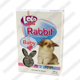 Корм для молодих кроликів до 3-х місяців, Lolo Рets - Корм для кролів