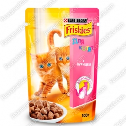 Friskies вологий корм для кошенят курка  -  Консерви для котів Friskies 