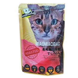Miaomi консервы для котов с тунцом 85г Пауч 5шт 74201 -  Влажный корм для котов -  Ингредиент: Тунец 