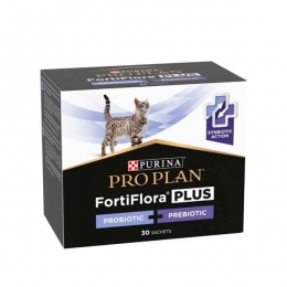 Акция! Pro Plan Veterinary Diets FortiFlora Plus Кормовая добавка для поддержки микрофлоры кишечника у котов и котят, 30x1,5 г - Similar products