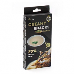 Лакомство для кошек Lucky Star Пюре из мяса курицы, 6х10 г - Similar products