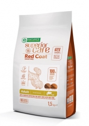 Корм Nature's Protection Superior Care Dog Red Coat Grain Free Adult Small Breeds Salmon для собак мелких пород с рыжей окраской шерсти с лососем 1,5 кг. -  Корм для собак премиум класса - Nature's Protection   
