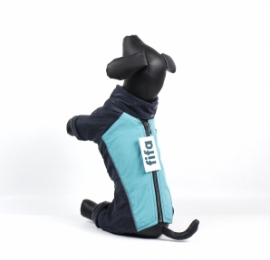 Комбінезон Дені синьо-бірюзовий -  Собаки -    