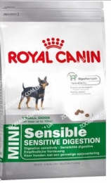 Royal Canin MINI SENSIBLE для собак мелких пород с чувствительным пищеварением