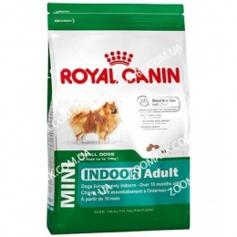 Royal Canin MINI INDOOR ADULT для домашних собак мелких пород -  Сухой корм для собак -   Ингредиент: Птица  