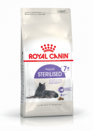 Royal Canin STERILISED 7+ (Роял Канин) сухой корм для стерилизованных кошек старше 7 лет -  Сухой корм для кошек -   Ингредиент: Птица  