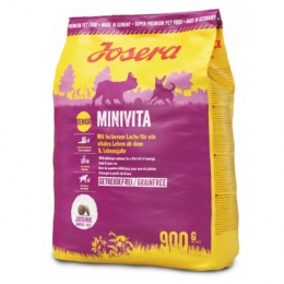 Josera MiniVita для собак мелких пород от 8 лет -  Сухой корм для собак -   Ингредиент: Лосось  