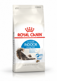 Royal Canin INDOOR LONG HAIR (Роял Канин) сухой корм для домашних длинношерстных кошек -  Корм для мейн куна 