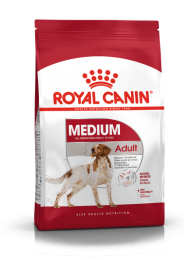 Royal Canin MEDIUM ADULT для собак средних пород -  Сухой корм для собак мелких пород 