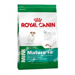 Royal Canin MINI MATURE 8+ для пожилых собак мелких пород -  Сухой корм для собак -   Ингредиент: Птица  