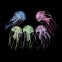 Декор для аквариума Медуза 2*3 см CL0007