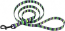 Поводок для собак URBAN нейлоновый Полоски Салатово-Фиолетовый 152 см
