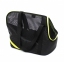 Сумка Кросс черная (салатовая полоса)